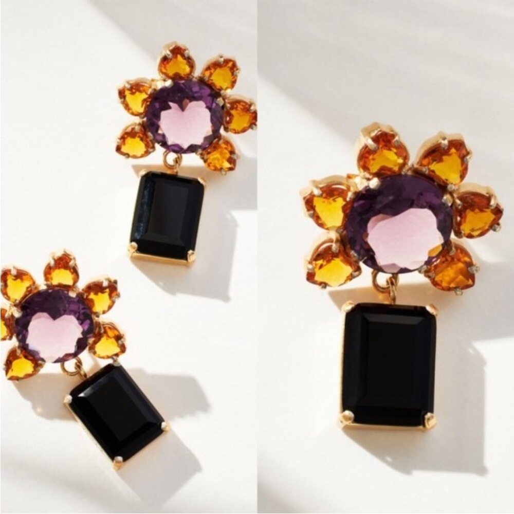 Anthroprologie Pakera Pakera Sol Drop Earringsβ NEW IN BOX